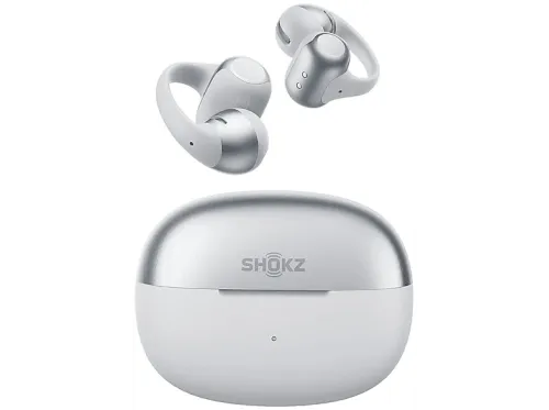 Auriculares conducción de aire Shokz OpenDots 2 40h Autonomía Dolby Audio Open-Ear IP57 3 Micrófonos Gris