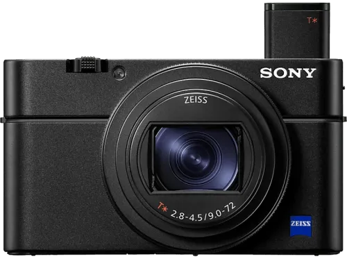 Cámara Sony DSC-RX100M7AB Vídeo 4K HDR 20.1 MP CMOS Exmor RS  Zoom 8x BIONZ X Zeiss T24-200 mm F/2.8-4.5 Bluetooth NFC Negro