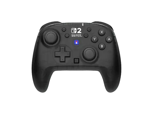 Mando Nintendo Switch 2 Hori Horipad Turbo Compatible con Nintendo Switch 2 Inalámbrica Palancas analógicas TMR Función Turbo 10h Negro