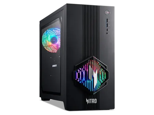 PC gaming Acer NITRO N30-100_B850 AMD Ryzen™ 7 8700F 32GB RAM 1TB SSD GeForce RTX™ 5060 Windows 11 Home Negro