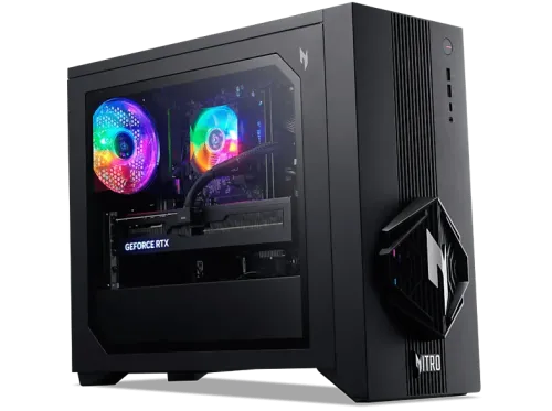 PC gaming Acer Nitro N30-100_B850 AMD Ryzen™ 7 8700F 32GB RAM 1 TB SSD Radeon™ RX 9060 XT Windows 11 Home Negro