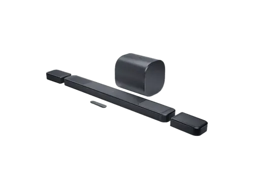 Barra de sonido JBL Bar 1300MK2 Potencia 2470 W 11.1.4 Dolby Atmos y DTS:X Wifi Subwoofer Inalámbrico satélites desmontables sin cables Negro