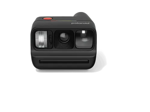 Cámara instantánea Polaroid Go Gen 3 Espejo para Selfies Autodisparador Doble Exposición Flash Compatible con la película Polaroid Go Negro