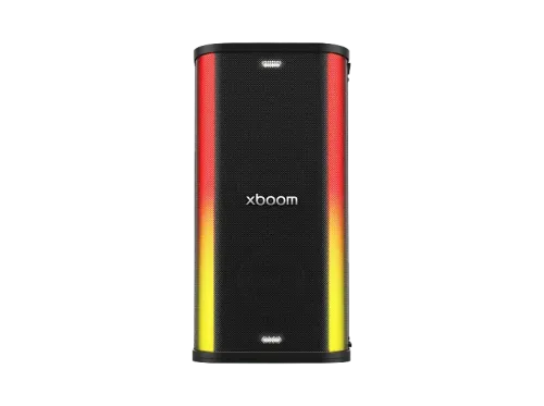 Altavoz de gran potencia LG XBOOM Stage 501 AI 220 W Batería 25h Autonomía Bluetooth Luces LED Efectos DJ Karaoke Efectos de Voz IPX4 Negro