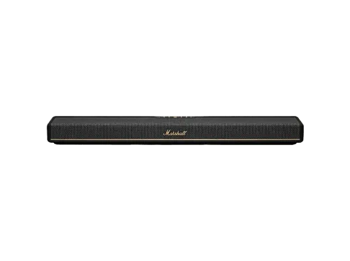 Barra de sonido Marshall Heston 60 WiFi/Bluetooth Admite la Ampliación del Subwoofer 56W Dolby Atmos Negro