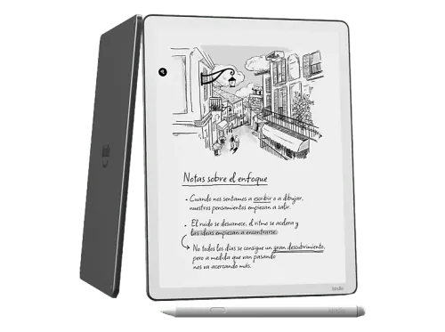 eBook Amazon Kindle Scribe (2026) Pantalla 11 " 64GB Lápiz digital IA para tus notas Sensación similar al Papel Luz Autoregulable Graphite