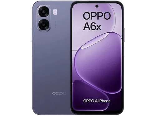 Móvil OPPO A6x Púrpura 128 GB 4 GB RAM 6.75 " LCD Display Qualcomm Snapdragon 685 6100 mAh