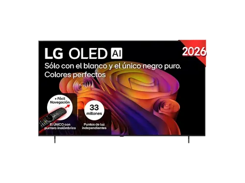 TV OLED 77" LG OLED77B6ELC OLED 4K Procesador Inteligente α8 AI Processor 4K Gen3 Smart TV DVB-T2 (H.265) Negro