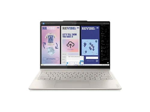 Convertible 2 en 1 Lenovo Yoga 7 2in1 14ILL10 Copilot+ PC 14" OLED Intel® Core™ Ultra 5 226V 40 TOPS 16GB RAM 512GB W11H Lápiz Sin cargador