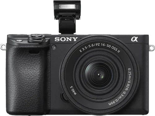 Cámara EVIL Sony Kit Alpha 6400A (ILCE6400AKB) + Objetivo  SELP16502 Con sensor CMOS Exmor APS-C 24.2 MP 4K Bluetooth