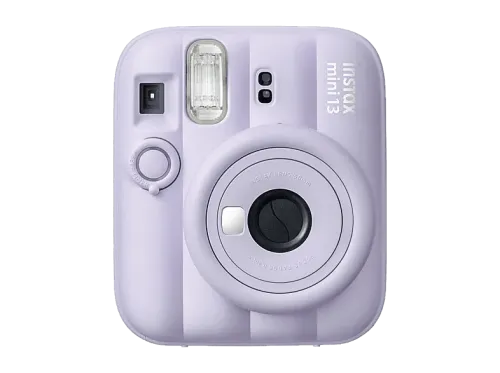 Cámara instantánea Fujifilm Instax Mini 13 86 mm x 54 mm Flash Automático Espejo para selfie Morado