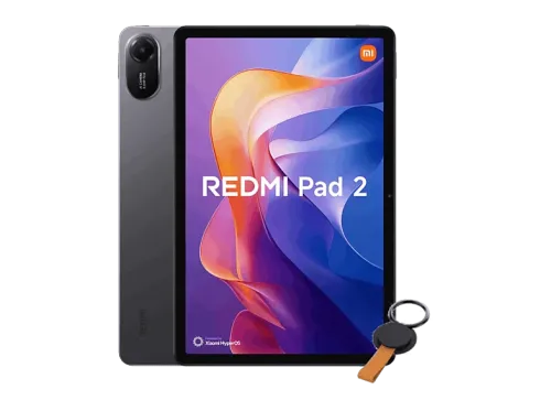 Tablet Xiaomi Redmi Pad 2 + Ring Holder 11 " 2.4K 4 GB RAM 256 GB Dolby Atmos,MediaTek Helio G100 Ultra Graphite gray Incluye Ring Holder