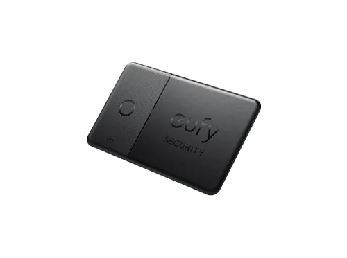 Tarjeta rastreadora Eufy T87B2011 Resistente al Agua Buscador de smartphones en modo silencioso Negro