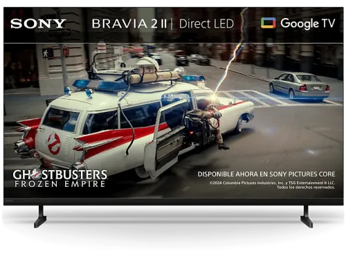 TV LED 75" Sony BRAVIA 2 II Direct LED 4K HDR Processor X1 Smart TV (Google TV) TDT HD DVB-T2 Dolby Atmos Chromecast Eco 75S25M2