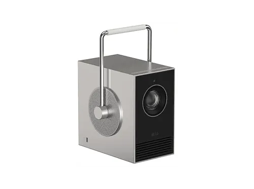 Proyector LG PU600U 3840 x 2160 píxeles 20000 h UHD 4K Compacto y Minimalista Altavoz Integrado Plata/Negro