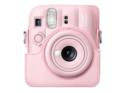 Funda cámara Fujifilm Instax Mini 13 Cuero sintético Rosa