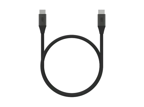 Cable USB-C ISY IUC-7100 Carga rápida 100W 2m Negro