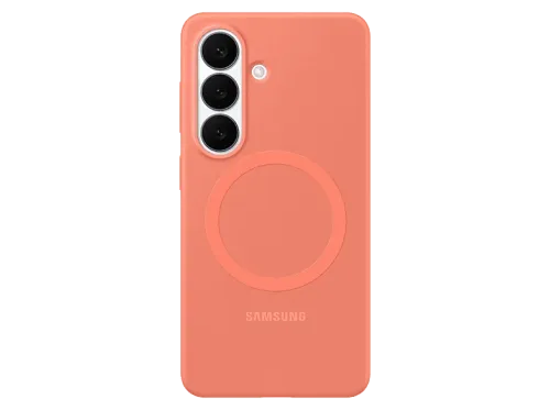 Funda móvil Samsung Para Galaxy S26 De Silicona Magnética Rojo