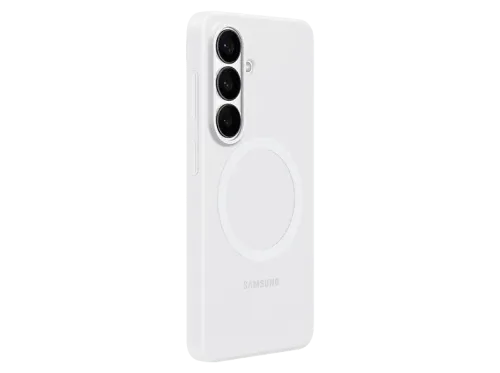 Funda móvil Samsung Para Galaxy S26+ De Silicona Magnética Blanco