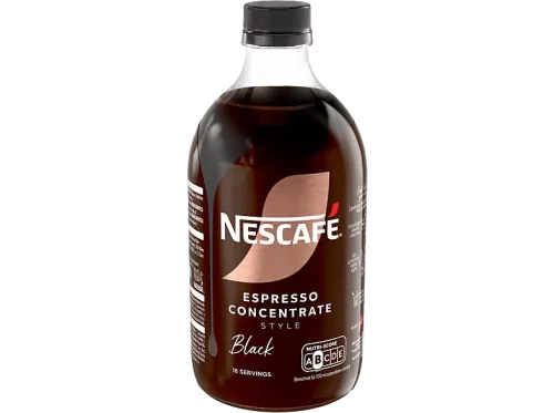 Bebida de café Nescafé Espresso concentrate Classic Intenso de espresso sin azúcar 500 ml