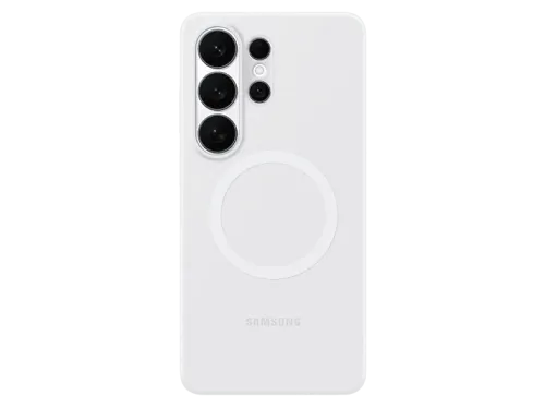 Funda móvil Samsung Para Galaxy S26 Ultra De Silicona Magnética Blanco