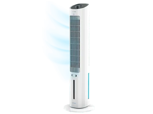 Climatizador evaporativo Cecotec EnergySilence 2000 SkyCool 60 W 3 L 3 velocidades 41" Oscilación 50º Difusor de aromas Blanco