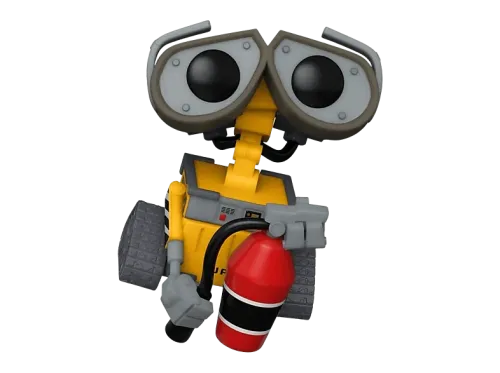 Figura Funko Pop! Wall-E- Wall-E w/Fire Extinguisher Vinilo 9.50 cm Multicolor