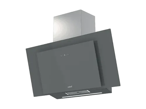 Campana decorativa Cata Thalassa PRO 900 GGR 842 m³/h Ancho 90 cm 5 Niveles de Extracción + Turbo Control Táctil con display digital Gris