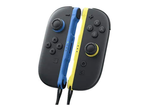 Mando Nintendo Switch 2 Nintendo Joy-Con 2 Inalámbrica Bluetooth Negro azul y amarillo