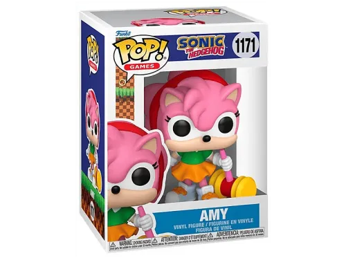 Figura Funko Pop! Games. Sonic The Hedgehog: Amy Rose 10 cm Vinilo