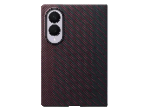 Funda móvil Samsung Para Galaxy Z Fold8 Carbon Magnet Violeta