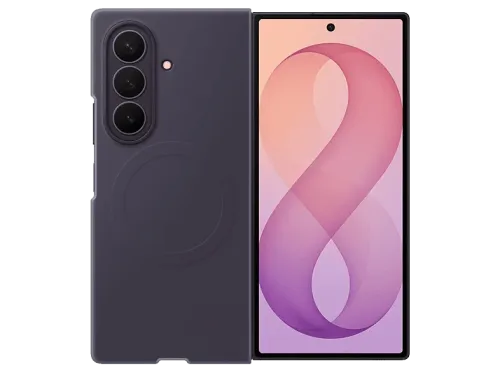 Funda Samsung Para Samsung Galaxy Z Fold8 Ultra De Silicona Magnética Violeta