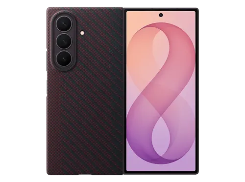 Funda móvil Samsung Para Galaxy Z Fold8 Ultra Carbon Magnet Violeta