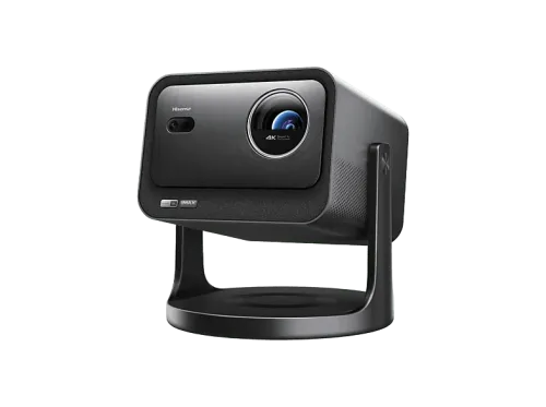 Proyector Hisense C3 3840 x 2160 píxeles 25000 h,TriChroma UHD 4K Hasta 300" Movimiento 360º Gris metalizado