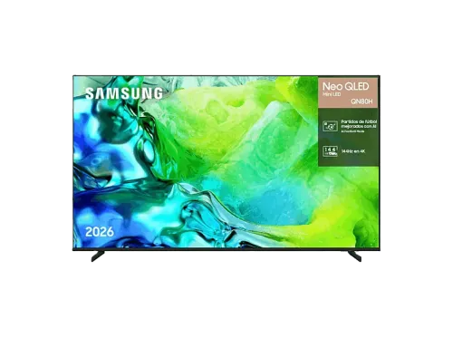 TV Neo QLED 85" Samsung TQ75QN80HAUXXC UHD 4K NQ4 AI Gen2 Smart TV Full AI Wifi Negro