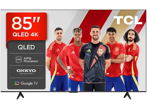 TV QLED 85" TCL 85T69C UHD 4K Procesador AiPQ Smart TV DVB-T2 Negro