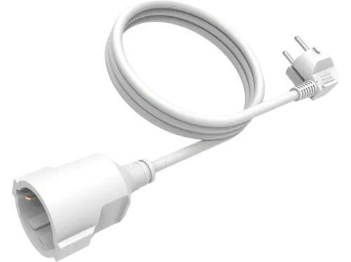 Ladrón de enchufes ISY IPX-1220-W 2 M 250 W Blanco