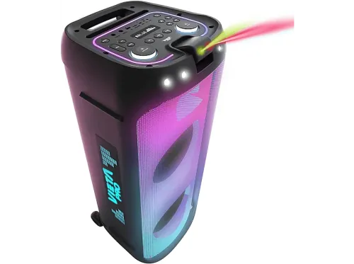 Altavoz de gran potencia Vieta Party 330 850 W Con batería 14h de autonomía 100  W RMS Negro