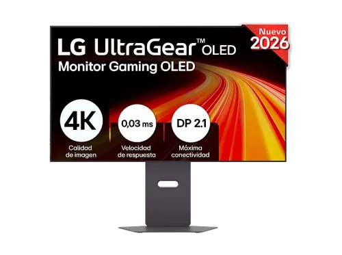 Monitor gaming LG 32GX870B-B 32 " UHD 4K 240Hz 0.03 ms OLED Altura ajustable Altavoces integrados Negro