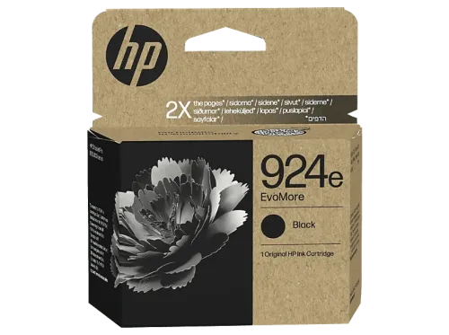 Cartucho de tinta HP Original EvoMore 924e Negro 4K0V0NE