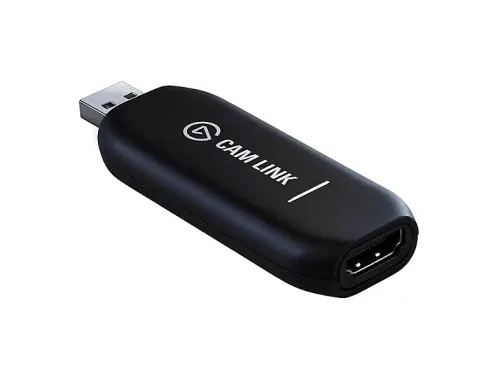 Capturadora de vídeo Elgato Cam Link 4K 10GAM9901 USB HDMI Negro