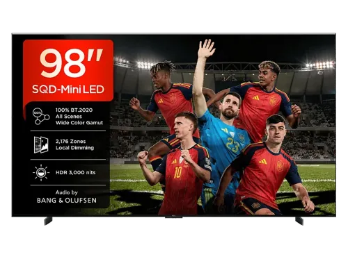 TV SQD-Mini LED 98" TCL 98C7L UHD 4K MT9653 Smart TV,DVB-T2 (H.265) HDR 3000 nits Dolby Vision y Atmos Negro