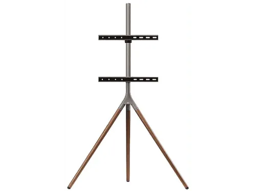 Soporte TV One For All WM7471 De pie tipo trípode De 32" a 65" Hasta 30 kgs Madera y bronce