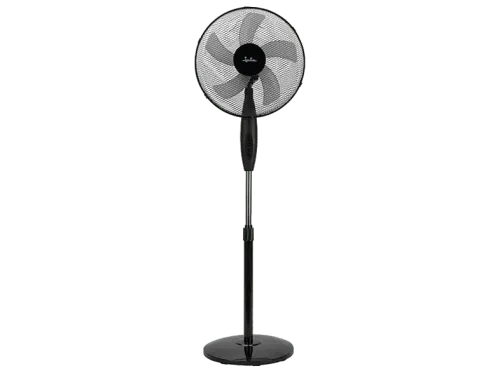 Ventilador de pie Jata JVVP3245 50W 3 Velocidades Altura Ajustable Caudal 326.4 m³/h Estancias de hasta 30 m² Negro
