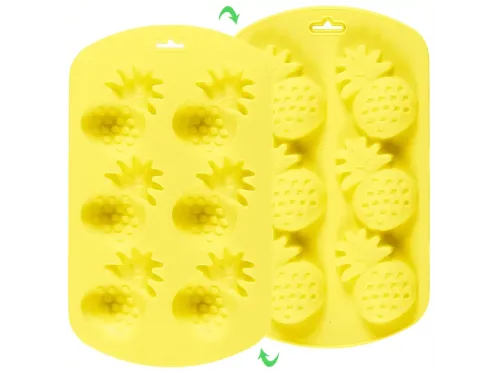 Molde CMP Paris Cubitos de hielo Con formas de fruta 6 cubitos Color Aleatorio