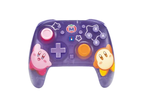 Mando Nintendo Switch 2 Hori Wireless Turbo (Kirby and Waddle Dee) Para Nintendo Inalábrico 10 horas de juego por carga Joysticks TMR