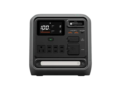 Estación de energía DJI Power 1000 Mini 1008 Wh WiFi y Bluetooth 4000 ciclos de carga Gris