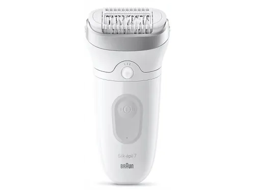 Depiladora Braun Silk·épil 7  7-011 Tecnología MicroGrip Luz SmartLight Wet&Dry Piel suave duradera Plata