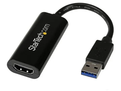 Adaptaodr StarTech.com USB32HDES Adaptador Grafico Conversor USB 3.0 a HDMI Cable Convertidor