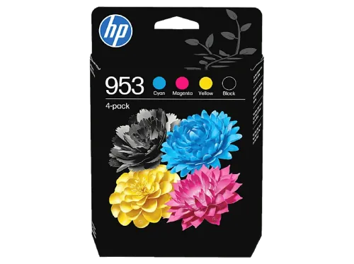Cartucho de tinta HP 953 CMYK 6ZC69AE Negro Cian Magenta Amarillo